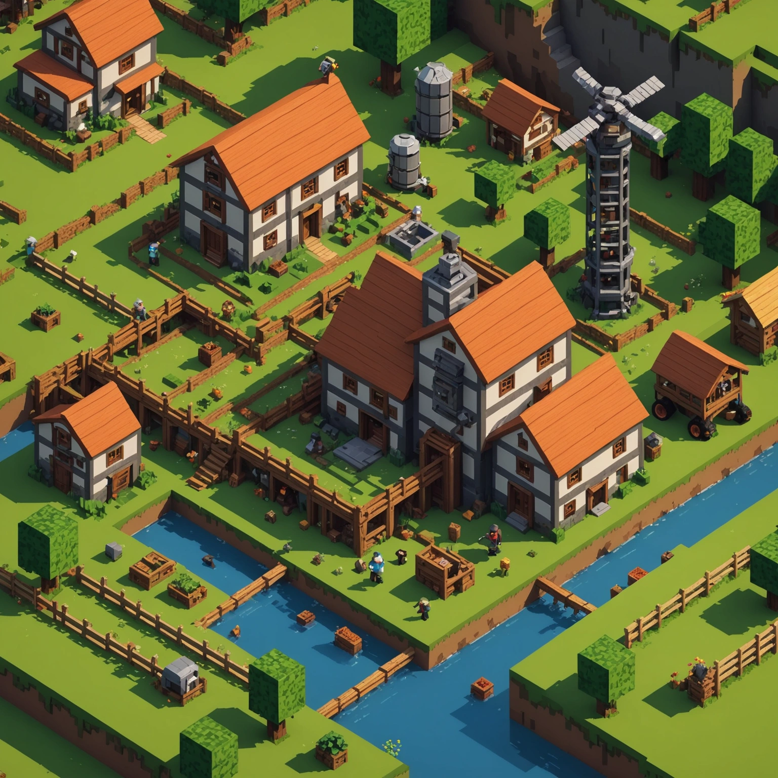 Ферма железа в Minecraft: как построить и почему это важно